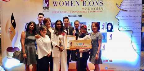 2019 Women Icons Malaysia Award for Anne Rajasaikaran
